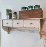Prachtig Frans Regaal m Lades - Brocante Landelijk Keukenrek, Ophalen