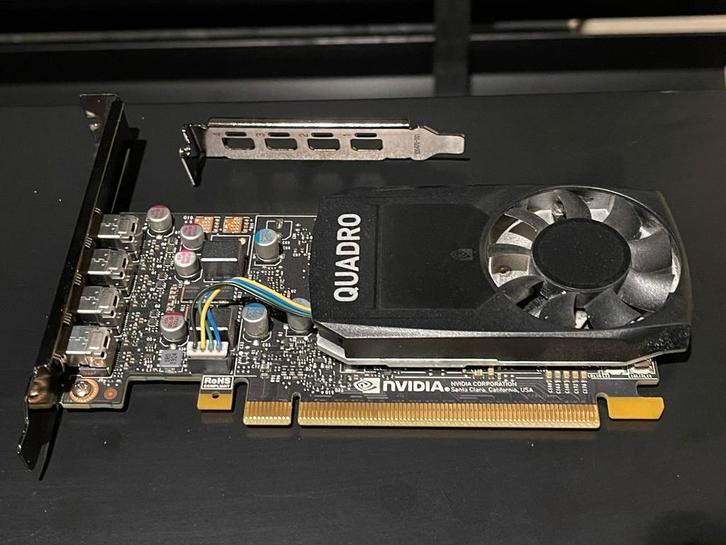 NVIDIA Quadro P620 grafische kaart – 2 GB GDDR5, Computers en Software, Videokaarten, Zo goed als nieuw, PCI-Express 3.0, GDDR5