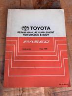 Reparatiehandboek Supplement Toyota Paseo, Ophalen of Verzenden
