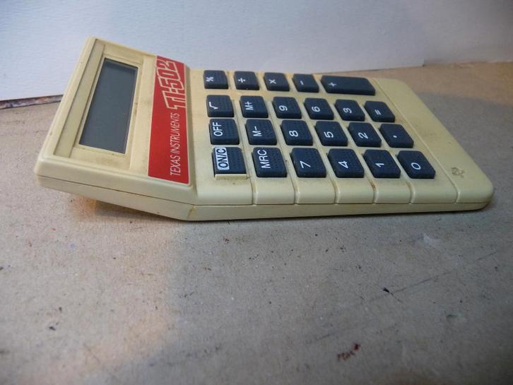 Texas Instruments rekenmachine. Type TI 502., Diversen, Rekenmachines, Gebruikt, Ophalen