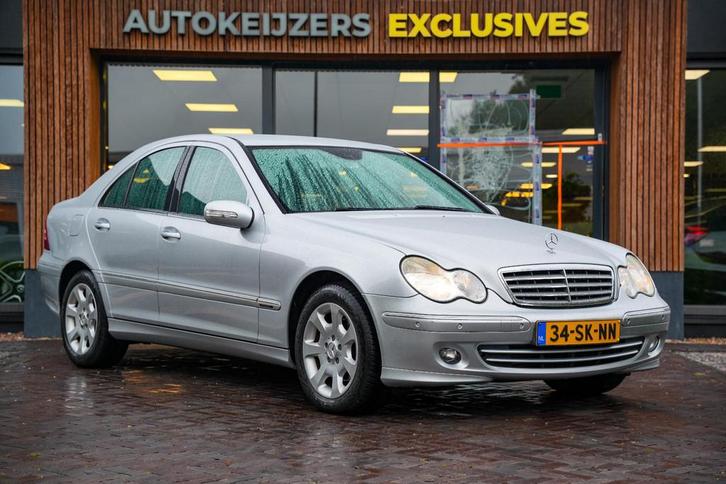 Mercedes-Benz C-klasse 180 K. Elegance Airco Navi Parkeersen, Auto's, Mercedes-Benz, Bedrijf, Te koop, C-Klasse, ABS, Airbags