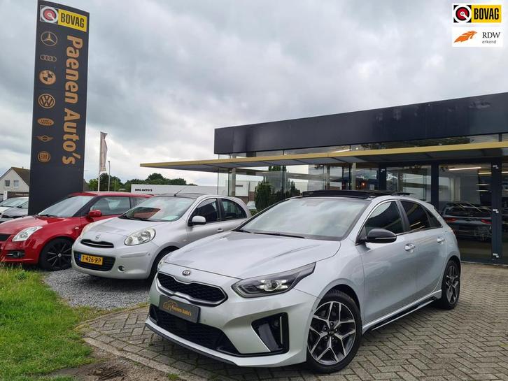 Kia CEED 1.4 T-GDi GT-Line|1e Eigenaar|CAM|LEER|KEYLESS|NAVI, Auto's, Kia, Bedrijf, Te koop, (Pro) Cee d, ABS, Achteruitrijcamera