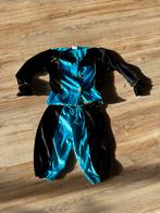 Zwarte pieten pakje blauw, Kinderen en Baby's, Carnavalskleding en Verkleedspullen, Ophalen of Verzenden, Zo goed als nieuw, 104 of kleiner