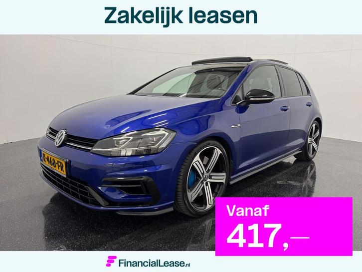 Volkswagen Golf 7.5 2.0 TSI 4Motion R PANO / AKRAPOVIC / Ad., Auto's, Volkswagen, Bedrijf, Lease, Financial lease, Golf, ABS, Achteruitrijcamera