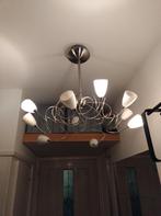 Moderne "kroonluchter-achtige" lamp gebruikt 10 kleine lampj, Huis en Inrichting, Lampen | Plafondlampen, Ophalen