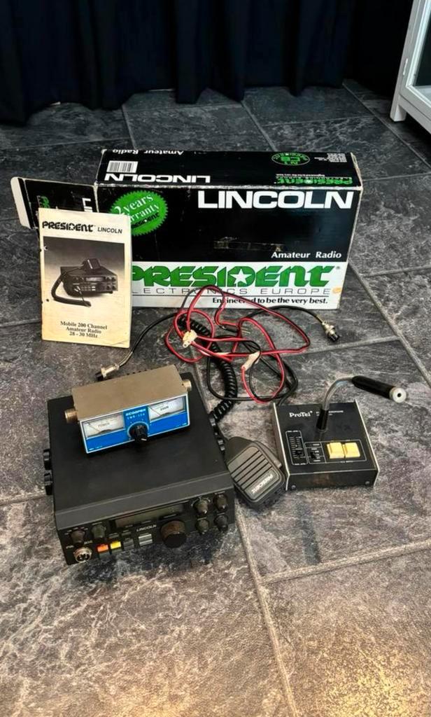 President Lincoln Amateur Radio Set, Telecommunicatie, Zenders en Ontvangers, Gebruikt, Zender en Ontvanger, Ophalen