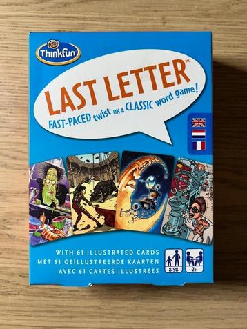 Last Letter Kaartspel ThinkFun beschikbaar voor biedingen