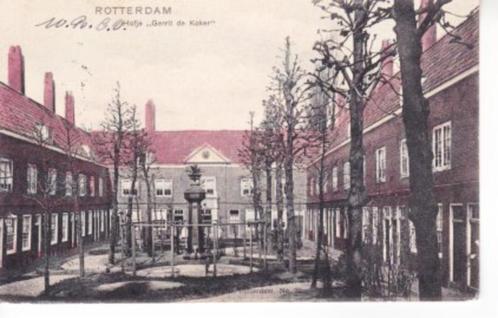 ROTTERDAM,- Hofje ,,Gerrit de Koker'' <1905. 20-05, Verzamelen, Ansichtkaarten | Nederland, Gelopen, Zuid-Holland, Voor 1920, Verzenden