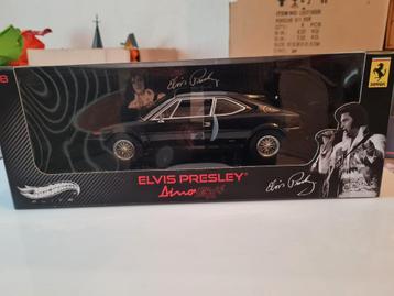 Ferrari Dino GT4 zwart Elvis Presley 1:18 ( Hotwheels Elite) beschikbaar voor biedingen