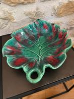 Vallauris, schaal, keramiek, Frans, groen, vintage 70ties, Ophalen of Verzenden