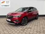 Opel Grandland X Hybrid Ultimate l Leder l 360 l TREKHAAK!, Auto's, Zwart, 4 cilinders, Bedrijf, Hybride Elektrisch/Benzine