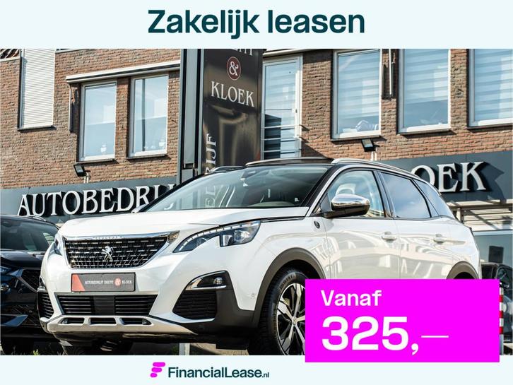 Peugeot 3008 1.2 PureTech Crossway ORG NL PANO CAMERA DODEHO, Auto's, Peugeot, Bedrijf, Lease, Financial lease, ABS, Achteruitrijcamera