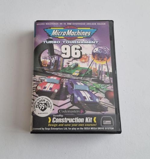 Micro Machines: Turbo Tournament 96 Sega Mega Drive Game, Spelcomputers en Games, Games | Sega, Zo goed als nieuw, Mega Drive