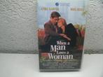 vhs 82b when a man loves a woman, Alle leeftijden, Ophalen of Verzenden, Gebruikt, Komedie