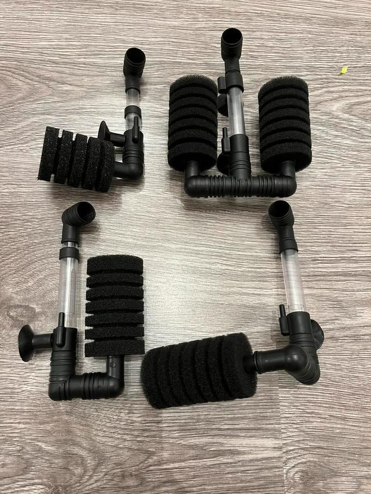 Nieuwe sponsfilter, hoekfilter, garnalen filter, luchtfilter, Dieren en Toebehoren, Vissen | Aquaria en Toebehoren, Nieuw, Filter of Co2