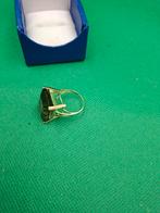 Gouden Ring met Edelsteen, Sieraden, Tassen en Uiterlijk, Ringen, 18 tot 19, Onbekend, Ophalen of Verzenden, Zo goed als nieuw