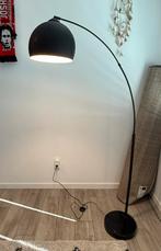 Zwarte Vloerlamp / booglamp, Huis en Inrichting, Lampen | Vloerlampen, Ophalen, Zo goed als nieuw, Metaal, 150 tot 200 cm
