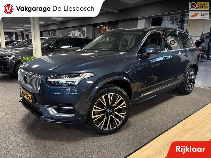 Volvo XC90 2.0 T8 Recharge AWD Ultimate Bright / 7 persoons, Auto's, Volvo, Bedrijf, Te koop, XC90, 360° camera, 4x4, ABS, Achteruitrijcamera