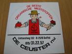sticker belgië duffel de ceuster organische meststoffen, Ophalen, Zo goed als nieuw