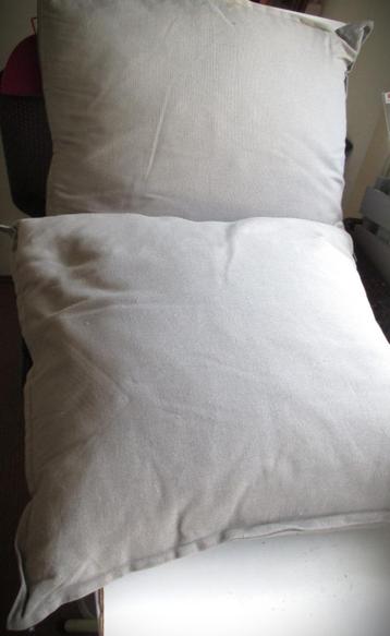 Kussen~mosgroen~Katoen~Gurli~50 cm~rits~ikea beschikbaar voor biedingen