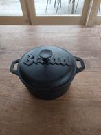 Gietijzeren braadpan merk Brand, Huis en Inrichting, Gebruikt, Gietijzer, Ophalen of Verzenden, Keramische plaat