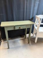 Landelijke smalle sidetable. Massief hout, Huis en Inrichting, Tafels | Sidetables, Ophalen, 50 tot 100 cm, Q, Q
