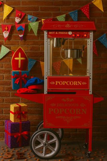 Sinterklaas vieren met deze prachtige popcornmachine beschikbaar voor biedingen
