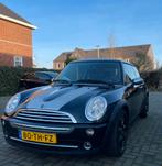 Mini 1.6 16V Cooper 2006 Zwart,airco,park line,115pk,leder,, Auto's, Mini, Voorwielaandrijving, Zwart, 4 cilinders, 4 stoelen