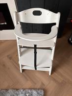 Witte Meegroeistoel/tripp trapp, Ophalen, Zo goed als nieuw, Meegroeistoel