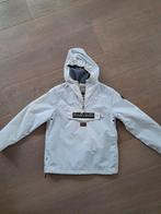 Witte Napapijri jas - Maat 162, Ophalen of Verzenden, Gebruikt, Napapijri, Jongen of Meisje