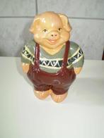 Leuk varken als spaarpot.   Hoog 15 cm., Ophalen of Verzenden, Zo goed als nieuw, Steen, Aardewerk of Keramiek, Dier