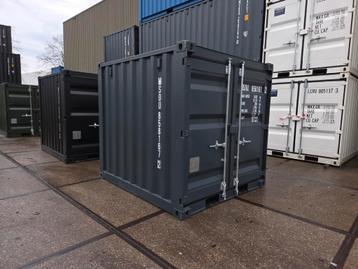 8ft en 10ft containers antraciet RAL7016 nieuw  beschikbaar voor biedingen