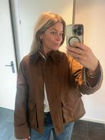 Penny Black (Max Mara) Wax Jasje Bruin Maat 38, Kleding | Dames, Ophalen of Verzenden, Gedragen, Maat 38/40 (M), Bruin