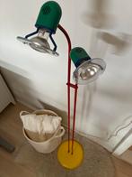 Memphis style Vloerlamp met Kleuren, Huis en Inrichting, Lampen | Vloerlampen, Ophalen of Verzenden, Gebruikt, Metaal, 100 tot 150 cm
