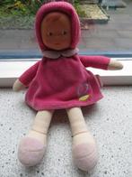 Velours popje met kunststof gezicht merk Corolle uit 2013, Ophalen of Verzenden, Overige typen