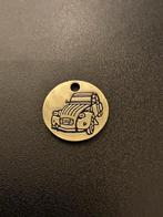 winkelwagenmuntje Citroen eend blank, Verzamelen, Ophalen of Verzenden