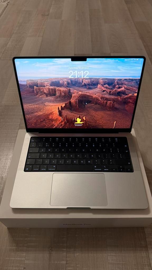 MacBook Pro M4 Pro 14’ inch 24GB/ 1TB SSD Zilver, Computers en Software, Apple Macbooks, Zo goed als nieuw, MacBook Pro, 13 inch