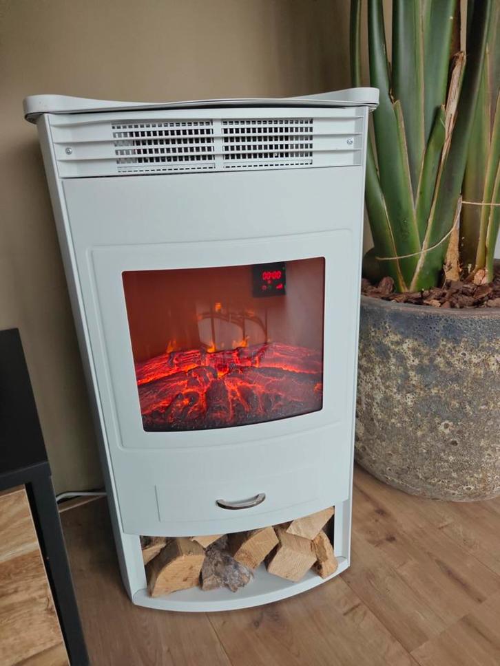 Elektrische openhaard silvercrest, Huis en Inrichting, Kachels, Zo goed als nieuw, Vrijstaand, Overige soorten, Elektrisch, Ophalen