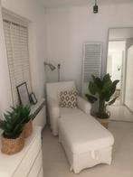 IKEA Ektorp Jennylund fauteuil met hocker, Ophalen, Gebruikt, Eenpersoons, 75 tot 100 cm