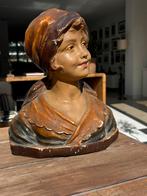 Buste-Belle Epogue- jeune femme-gemerkt-Frankrijk, Antiek en Kunst, Ophalen