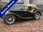 MG TC 1949 Helemaal gerestaureerd Uniek In zeer mooie staat,, Auto's, Oldtimers, Metallic lak, Stof, Beige, Cabriolet