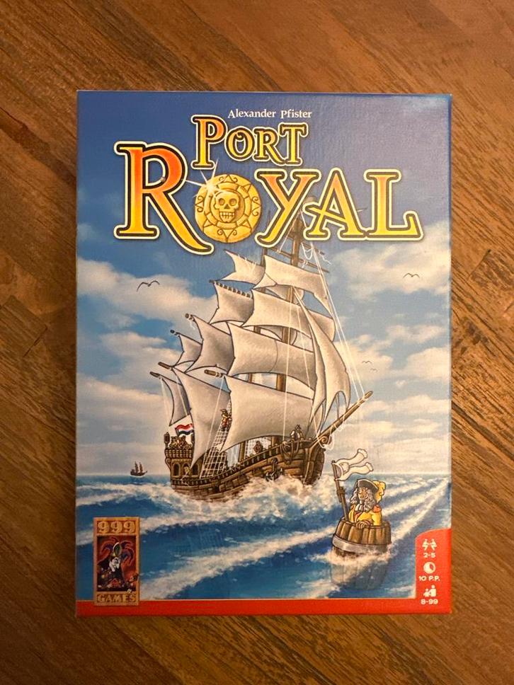 Port Royal - Zo goed als nieuw!, Hobby en Vrije tijd, Gezelschapsspellen | Bordspellen, Zo goed als nieuw, Een of twee spelers