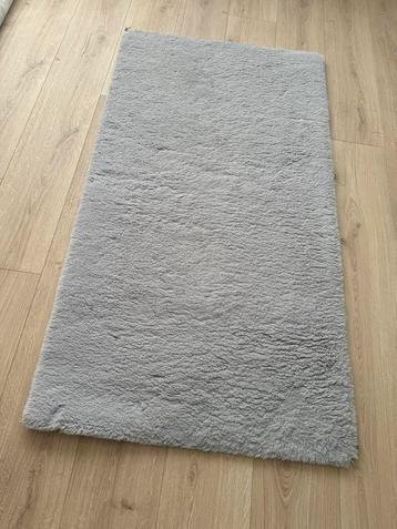Zacht vloerkleed 80x150 cm – lichtgrijs beschikbaar voor biedingen