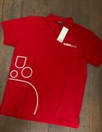 7 stuks polo shirt Clique rood 4x L , 2x maat M, 1x maat XL, Kleding | Heren, Nieuw, Ophalen of Verzenden