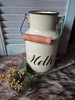 Emaille melkkan brocante landelijk, Ophalen of Verzenden
