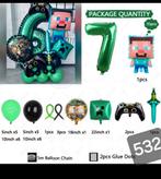 Minecraft, Hobby en Vrije tijd, Feestartikelen, Ophalen of Verzenden, Nieuw, Versiering, Verjaardag