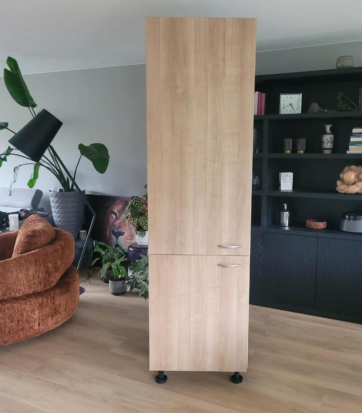 Hoge degelijke keukenkast, Huis en Inrichting, Keuken | Keukenelementen, Gebruikt, 200 cm of meer, 50 tot 100 cm, 50 tot 75 cm