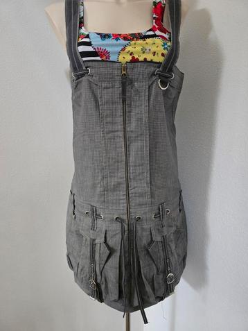 Marithé François Girbaud Jurk - Maat L - Grijs beschikbaar voor biedingen