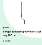 Slinger zonwering, Tuin en Terras, Zonneschermen, Ophalen, Zo goed als nieuw, Knikarmscherm