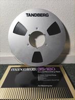 TANDBERG Metalen Spoel Reel NAB 26 cm met Maxell UD band, Ophalen of Verzenden, Onderdeel